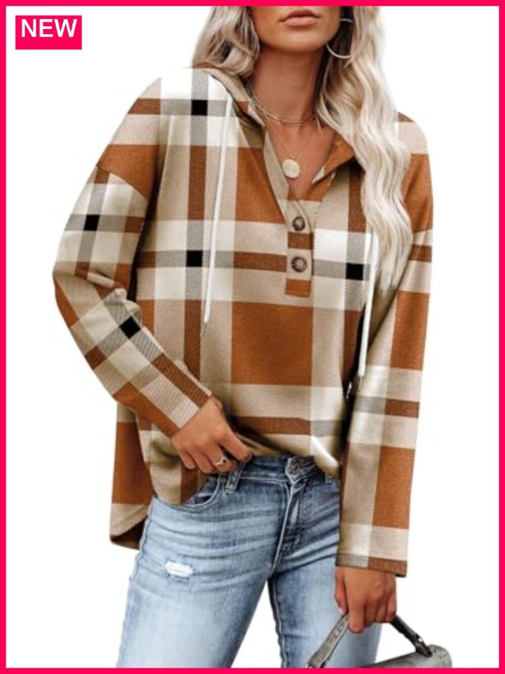 Womens V Neck Sweatshirt Loose Flowy Tunic Pullover Casual Top
